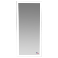 Rectangular Mirror - Glossy White Frame