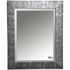 Hanging Mirror - Safari Silver Frame, Beveled Glass 