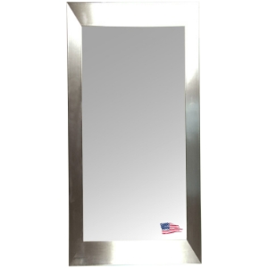 Rectangular Mirror - Stainless Silver Frame 