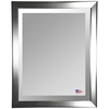 Wall Mirror - Silver Finished Frame, Beveled Glass - RAY-R001
