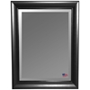 Wall Mirror - Tuxedo Black Frame, Beveled Glass - RAY-R019