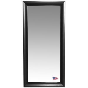 Rectangular Mirror - Tuxedo Black Frame 