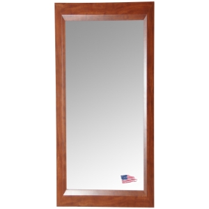 Rectangular Mirror - Walnut Finished Frame 