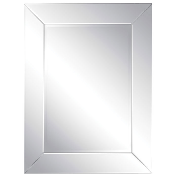 Tribeca Rectangular Mirror - Wide Frame | DCG Stores