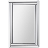 Ava Rectangular Mirror - Beveled, Step Frame 