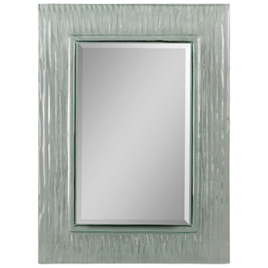 Chrysopal Mirror - Beveled, Rectangular, Glass Frame 