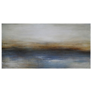 Calm Seas Oil Painting - Abstract, Rectangular Canvas 