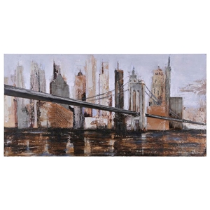 Urban Style Oil Painting - Rectangular Canvas 
