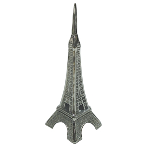 Eiffel Tower Home Accent - Nickel Plated 