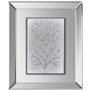 Branching Out I Wall Art - Mirror Frame, Rectangular 