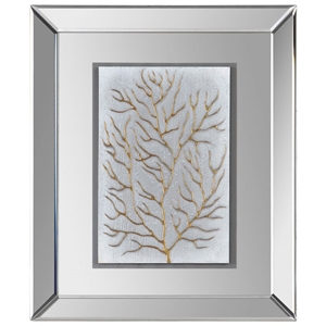 Branching Out II Wall Art - Mirror Frame, Rectangular 