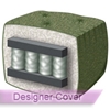 Royal Pocket Coil 10'' Queen Futon Mattress with Designer Cover 
