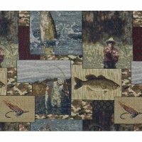 Trophy Catcher Spice 5 Piece Full Size Futon Cover Pillow Pack
