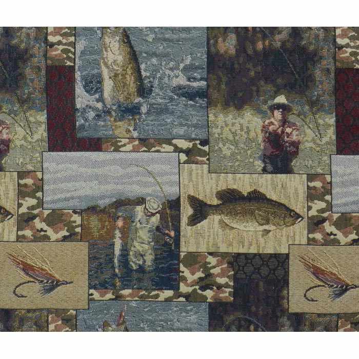 Trophy Catcher Spice Full Size Futon Cover with 2 Pillows 