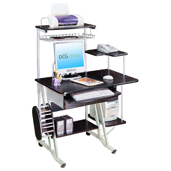 Computer Shop Desk Computer Desk with complete workstation | DCG Stores