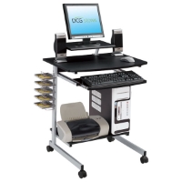 Computer Desk with Keyboard Tray