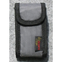 4.5" Multipurpose Canvas Clip Case - Soft Flannel Lining, Belt Clip
