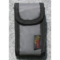 4.5" Multipurpose Canvas Clip Case - Soft Flannel Lining, Belt Clip