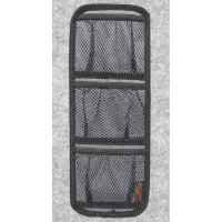 3-Pocket Accessory Pouch - Velcro, Mesh