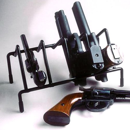 4-Gun Pistol Rack - Coated Wire 