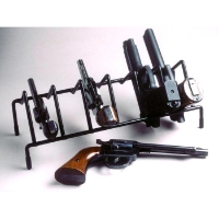 6-Gun Pistol Rack - Coated Wire