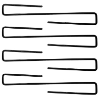 Front Under Shelf Handgun Hanger - Coated Steel (Set of 4)