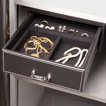 15" Under Shelf Jewelry Drawer - Velvet Lining 
