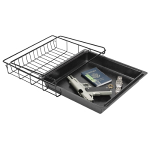 Under Shelf Vault / Gun Safe Drawer - Black Tray 