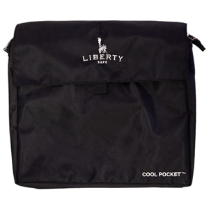 Cool Pocket Portable Bag - Velcro Flap, Double Zipper 