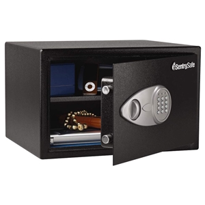 X125 Security Safe / Strong Box - Electronic Lock, Removable Shelf 