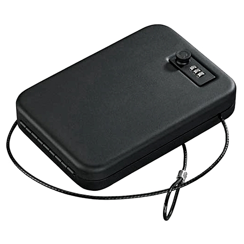 PC-95C Portable Security Case - Combination Lock, Steel Cable | DCG Stores