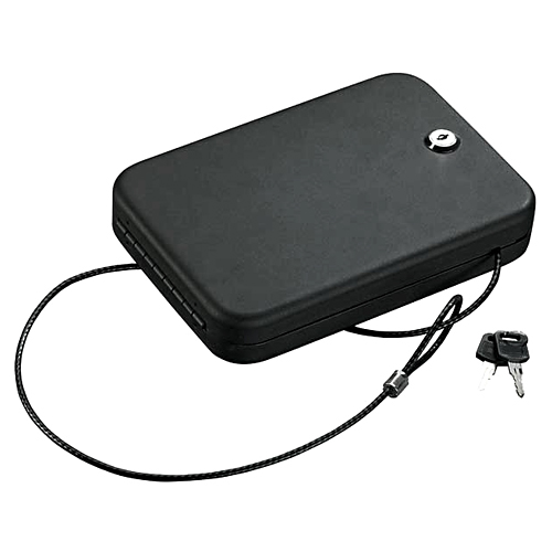PC-95K Portable Security Case - Key Coded Lock, Steel Cable | DCG Stores