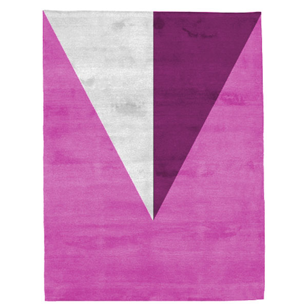 Aalborg - Pink, White & Purple Rug 
