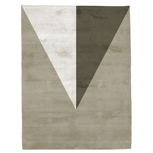 Aalborg - White & Beige Rug 