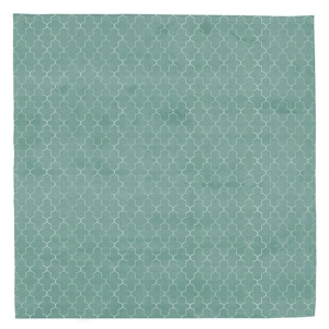 Avenue - Ocean & White Rug 