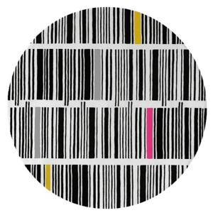 Bar Code - Black, White & Mixed 1 Rug 