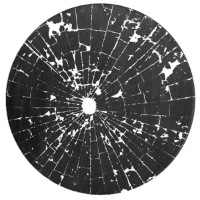 Bullet - Black & White Rug