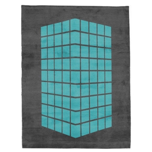 Cassady - Grey & Blue Rug 