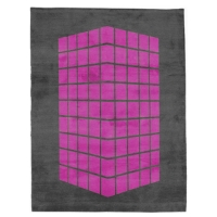 Cassady - Grey & Hot Pink Rug
