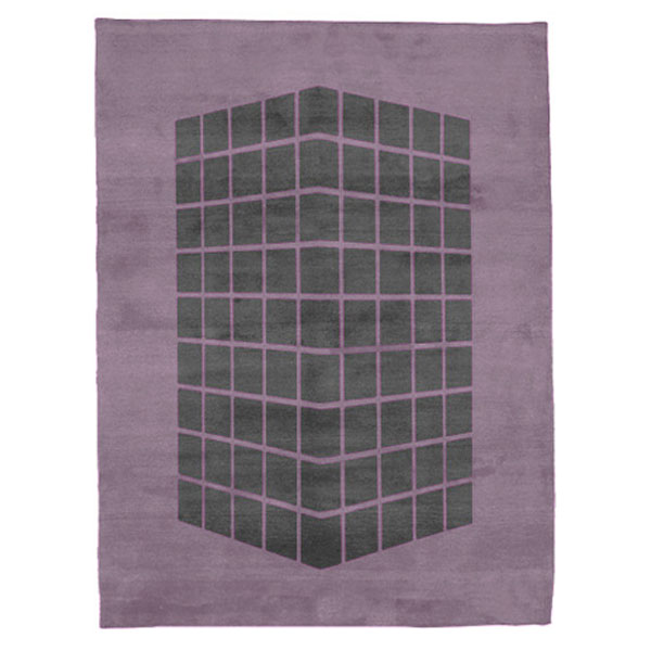 Cassady - Purple & Grey Rug 
