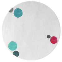 Havana Dots - White & Mixed colors 4 Rug