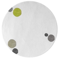 Havana Dots - White & Mixed colors 5 Rug