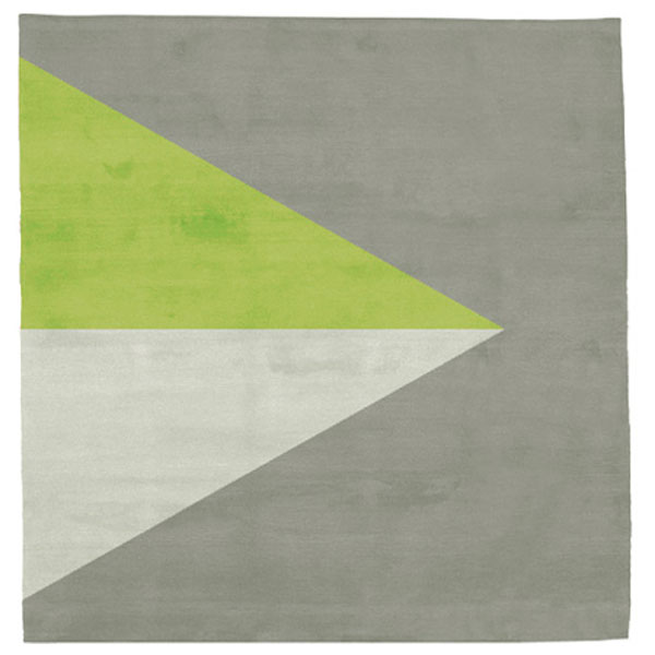 Korsor No.2 - Beige & Lime Rug 