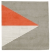 Korsor No.2 - Beige & Orange Rug 