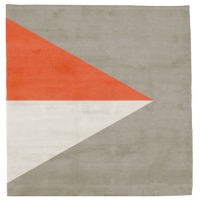 Korsor No.2 - Beige & Orange Rug