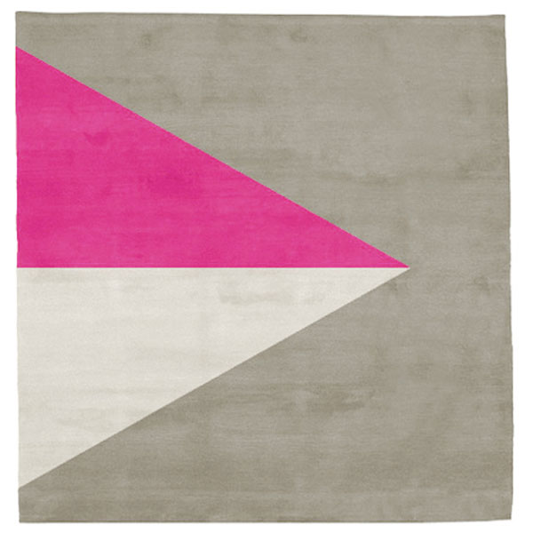 Korsor No.2 - Beige & Pink Rug 