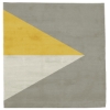 Korsor No.2 - Beige & Yellow Rug 