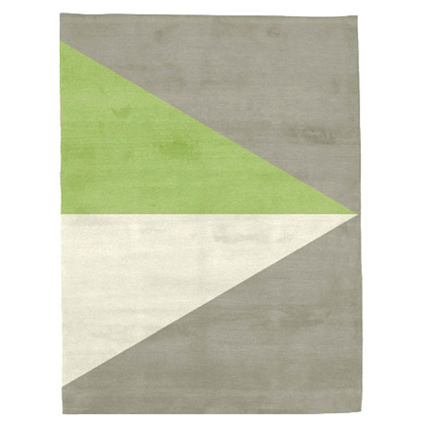 Korsor - Beige & Green Rug 