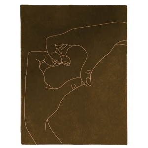 Love Sign - Cappuccino Rug 