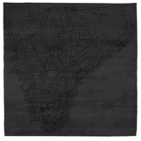 Lower Manhattan No.2 - Almost Black Rug